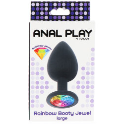 ANAL PLAY TOYJOY Plug bijou Rainbow L 9 x 4 cm